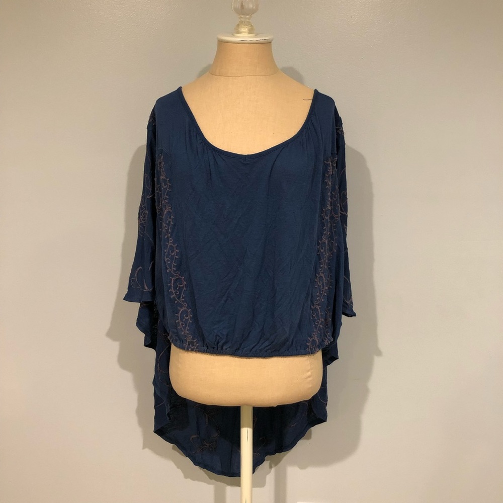 Free People new world jersey sevilla top